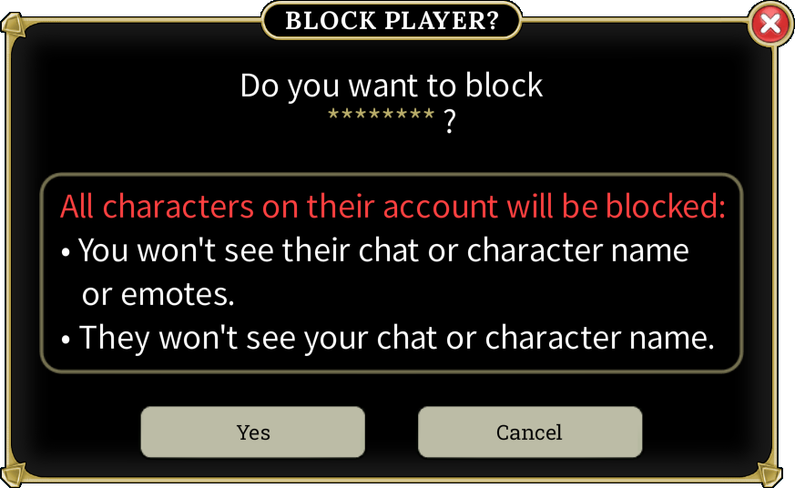 Block Player interface
