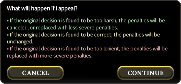 Open Appeal step 2